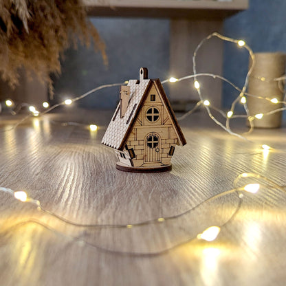 Christmas House Ornament