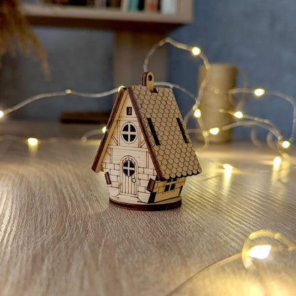 Christmas House Ornament