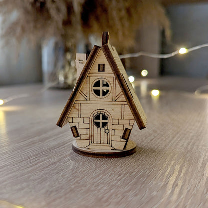 Christmas House Ornament