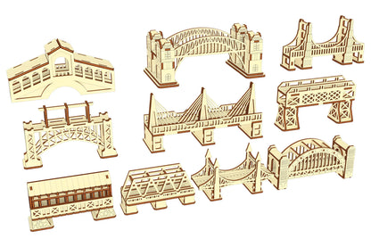 Set of 10 Bridges