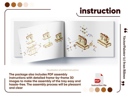 Máquina de coser moderna - Archivo de corte láser SVG y DXF