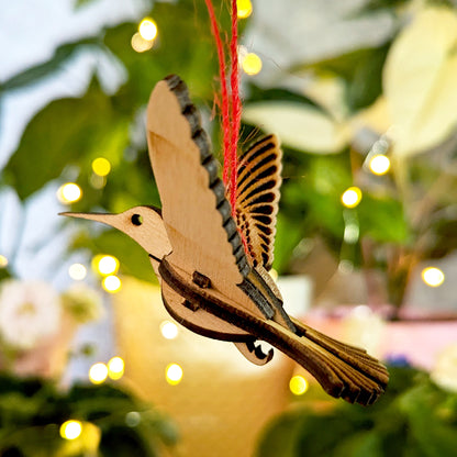 Bird Ornaments - Dove, Robin, Swallow, Blue Jay, and Hummingbird
