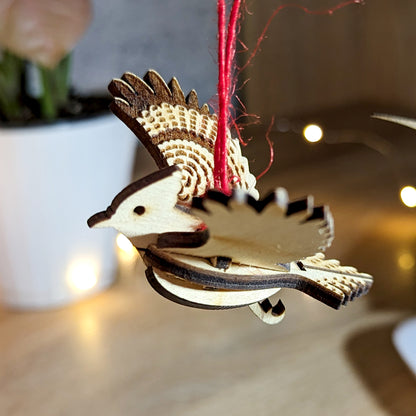 Bird Ornaments - Dove, Robin, Swallow, Blue Jay, and Hummingbird