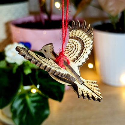 Bird Ornaments - Dove, Robin, Swallow, Blue Jay, and Hummingbird