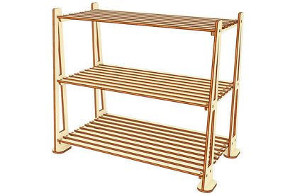 Laser cut file for the Display Stand: downloadable and easy to build