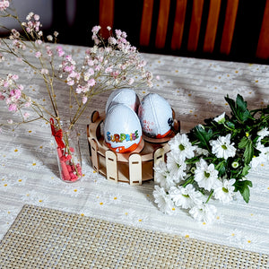 Set of egg holders