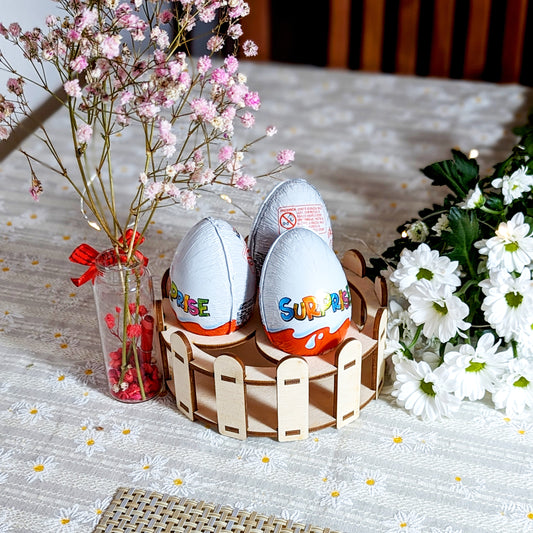 Set of egg holders