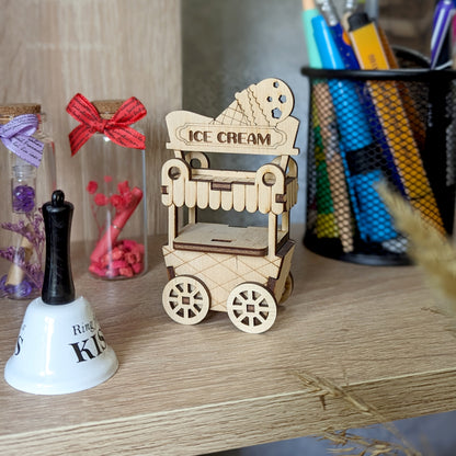 Ice Cream Cart Ornament & Miniature