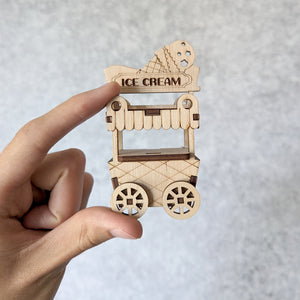 Ice Cream Cart Ornament & Miniature