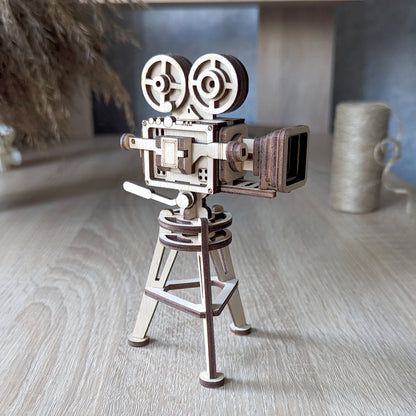 Retro Video Camera Miniature