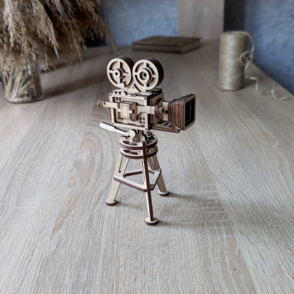 Retro Video Camera Miniature