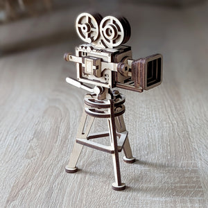 Retro Video Camera Miniature