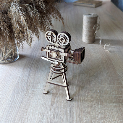 Retro Video Camera Miniature