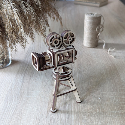 Retro Video Camera Miniature