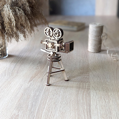 Retro Video Camera Miniature