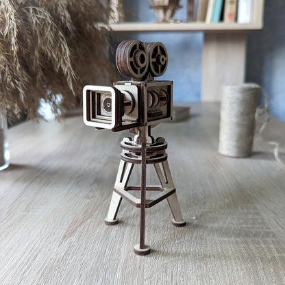 Retro Video Camera Miniature