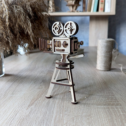 Retro Video Camera Miniature