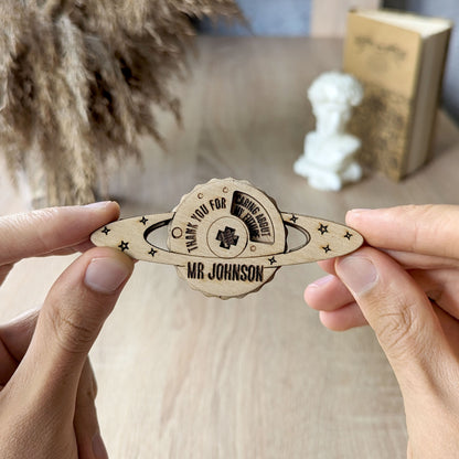 Planet - gift card for teacher