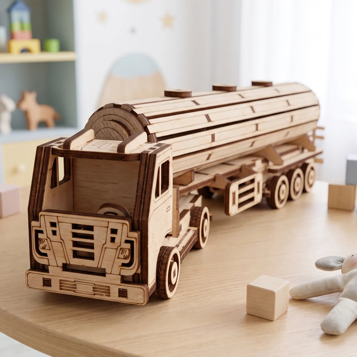 Tanker Truck Laser Cut File