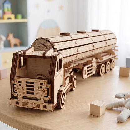 Tanker Truck Laser Cut File