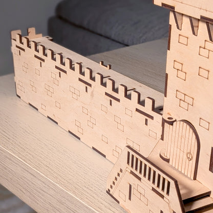 Long wall of the Castle