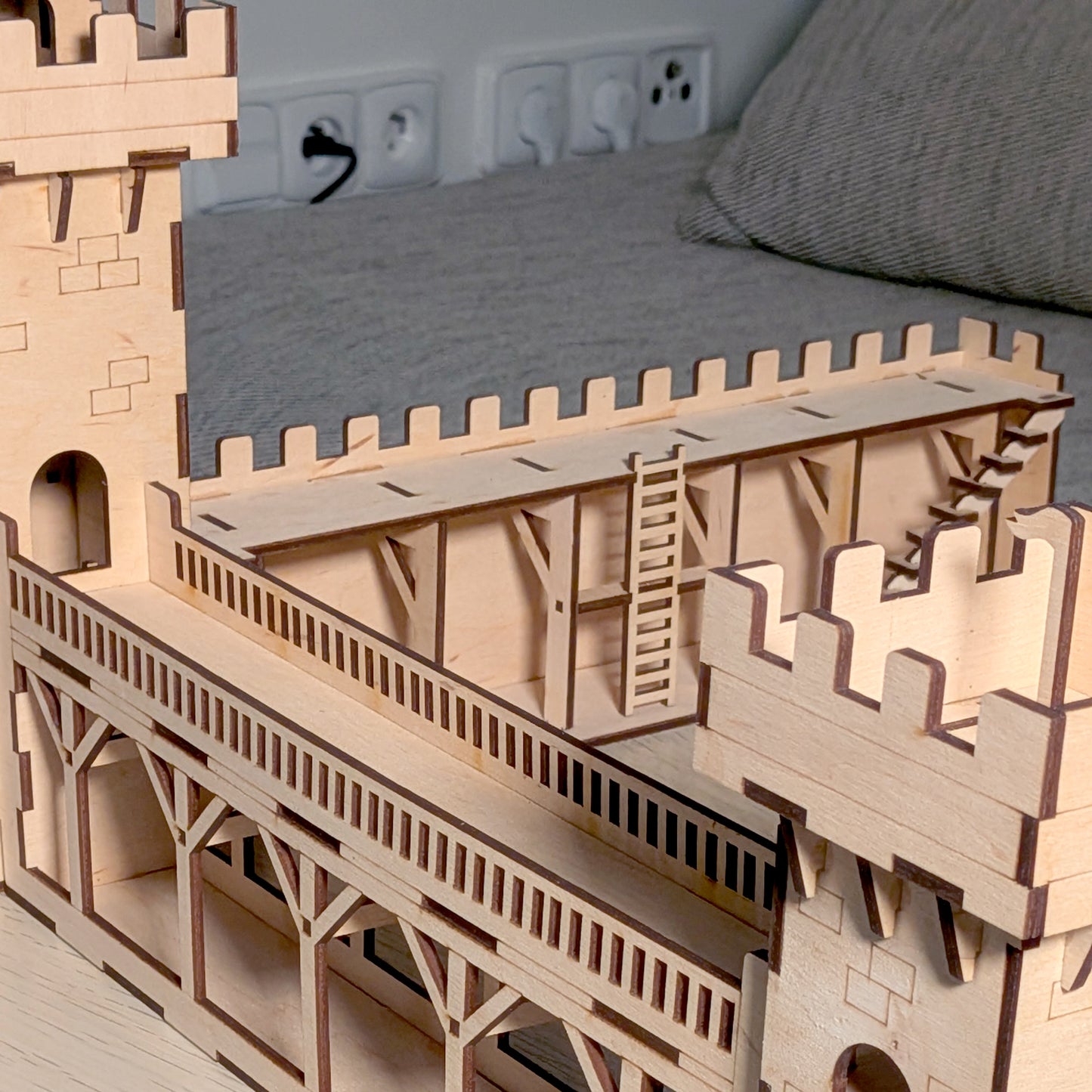 Long wall of the Castle