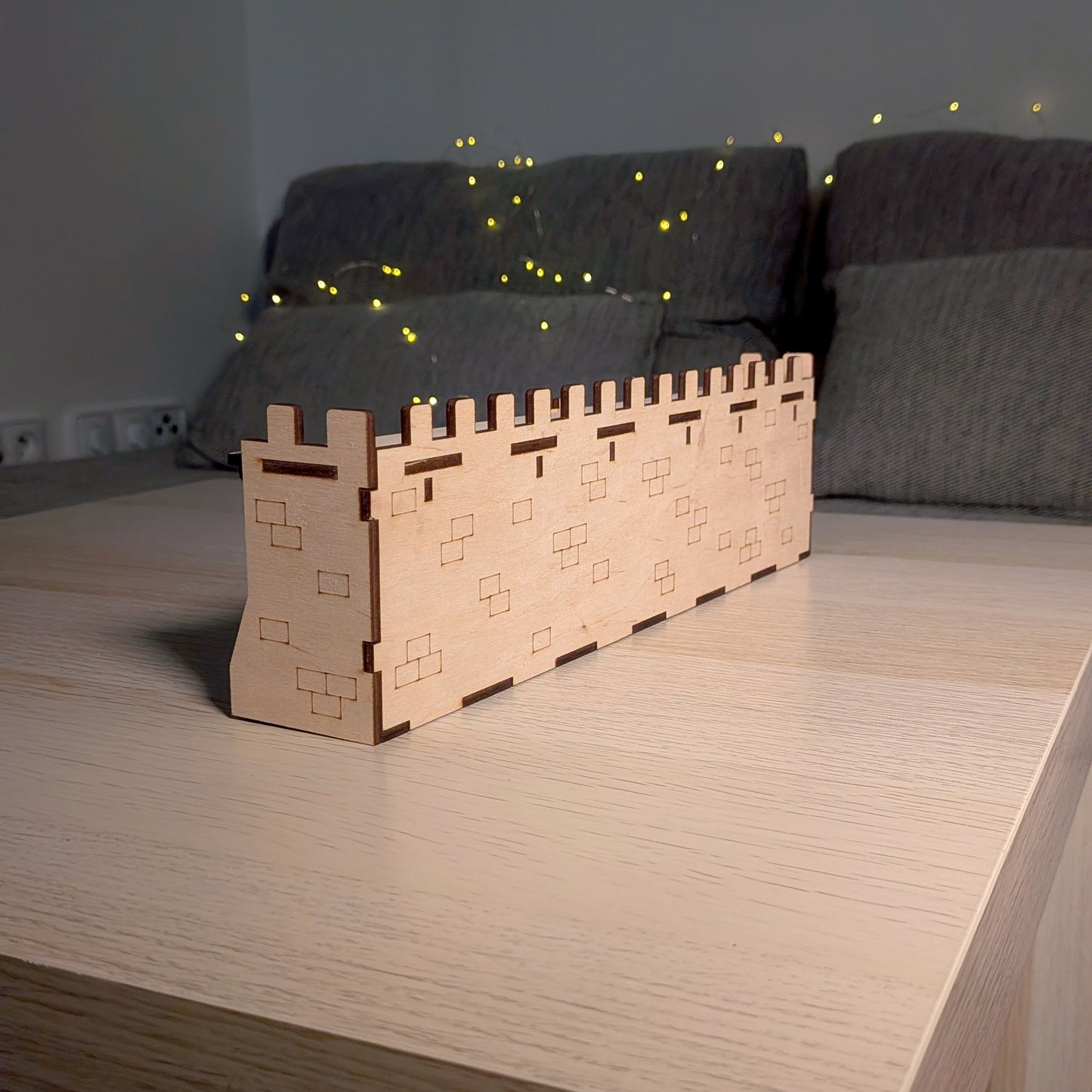 Long wall of the Castle