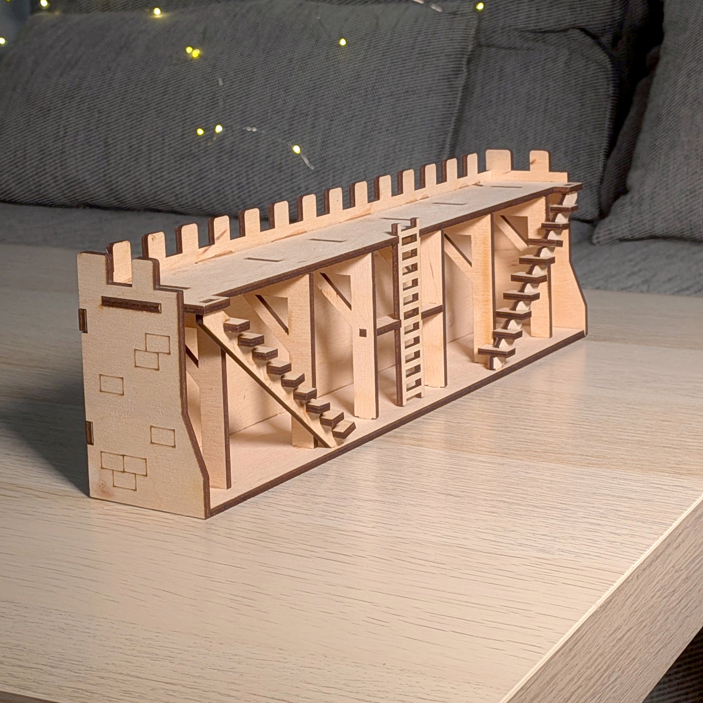 Long wall of the Castle