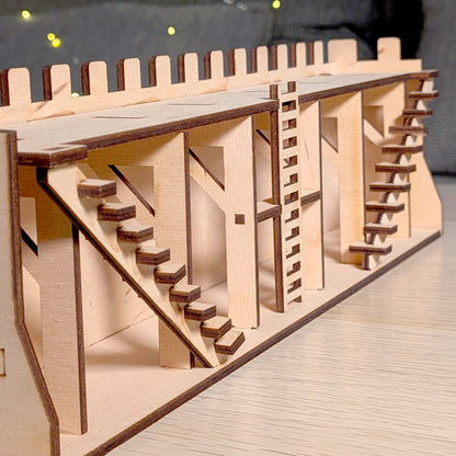 Long wall of the Castle