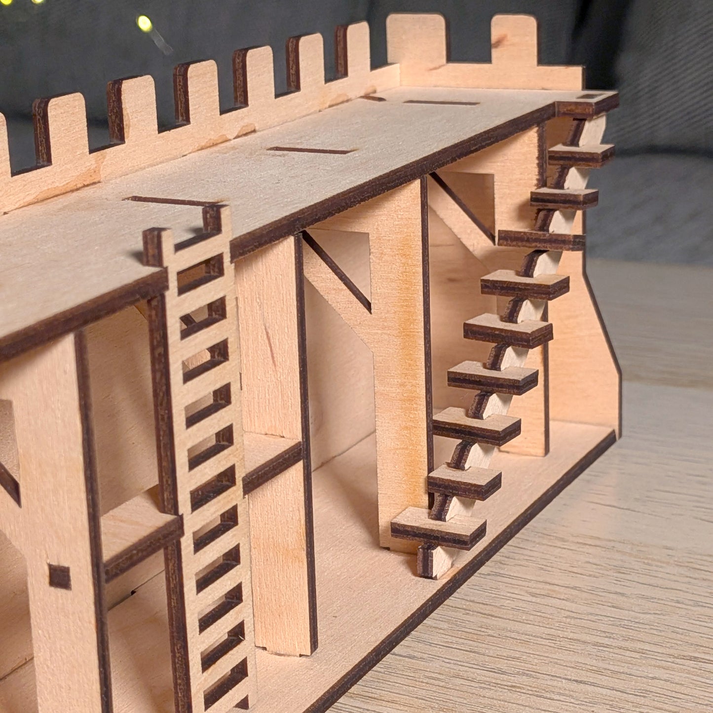 Long wall of the Castle