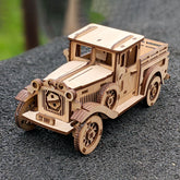 Mechanical Truck - Laser Cut File SVG & DXF