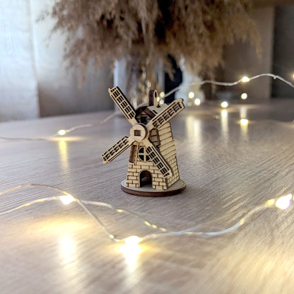 Small Mill Christmas Ornament