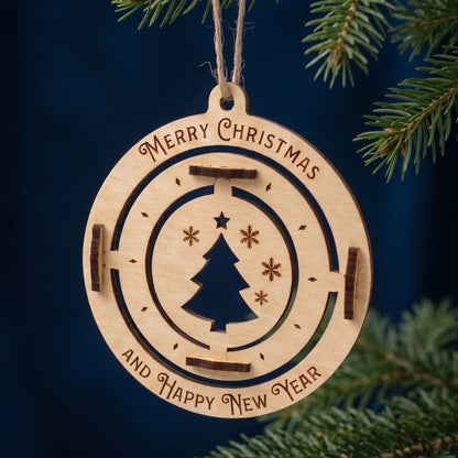 Juguete de árbol de Navidad árbol de Navidad - Archivo de corte láser SVG y DXF