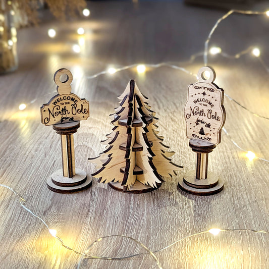 North Pole Ornament