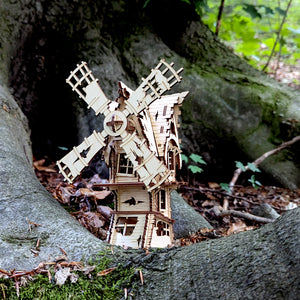 Abandoned Halloween Windmill