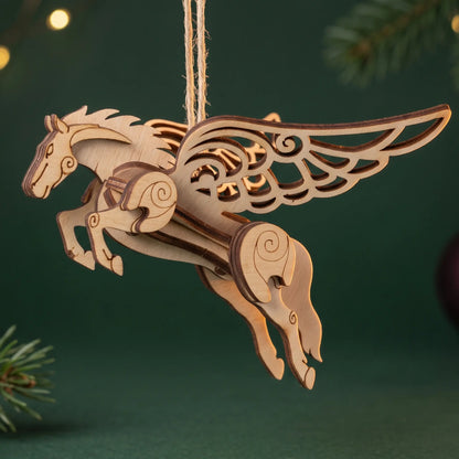 Pegasus Ornament Laser Cut File