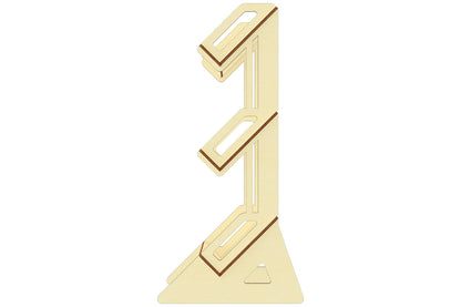 Stylish laser cut model: 3-tiered tray