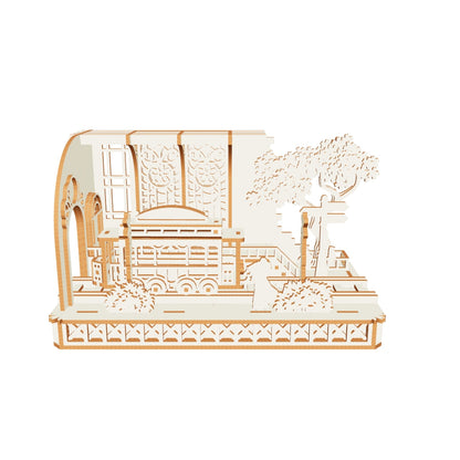 Japanese Tram Station Diorama