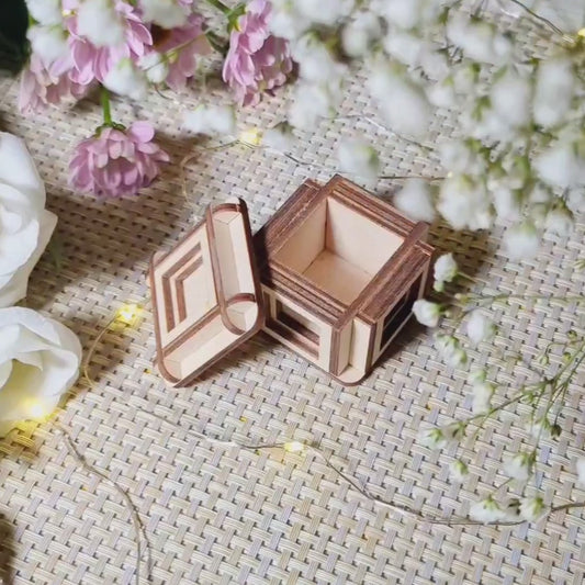 Juego de Cajas de Regalo - Archivo de Corte Láser SVG y DXF