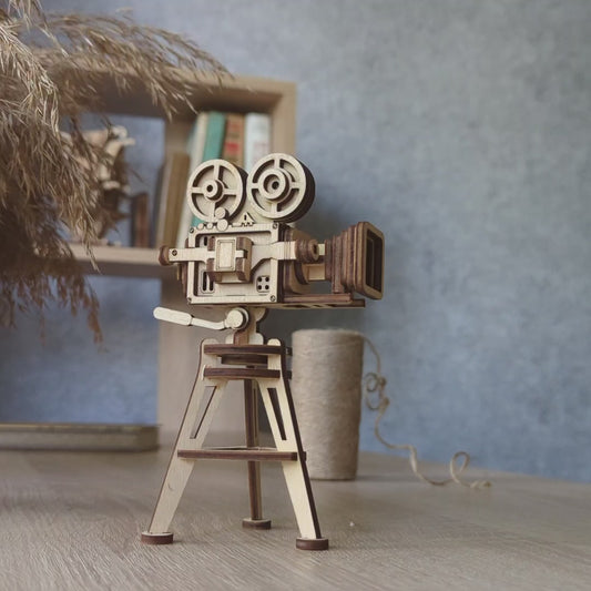 Retro Video Camera Miniature - Laser Cut File SVG & DXF