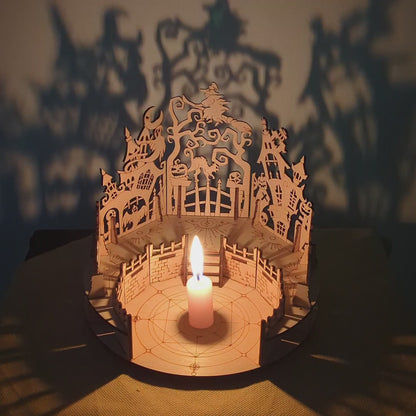 Halloween Scene (Shadow Lamp)