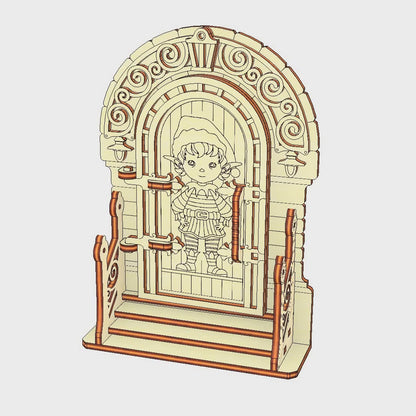 Christmas Elf Door