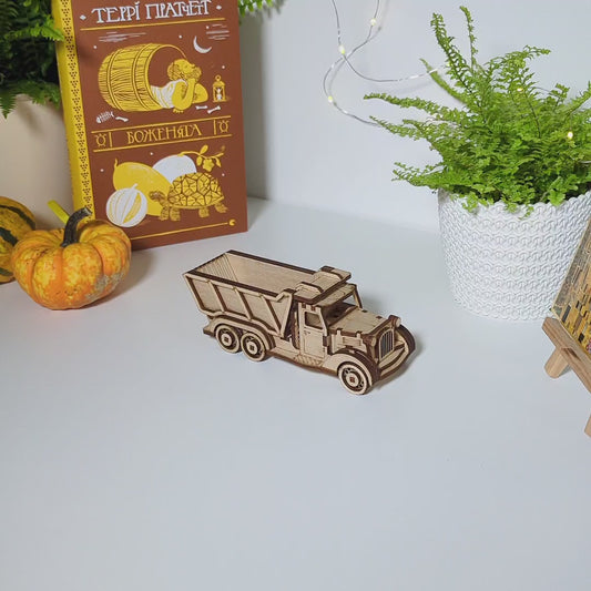 Dumper Truck - Laser Cut File SVG & DXF