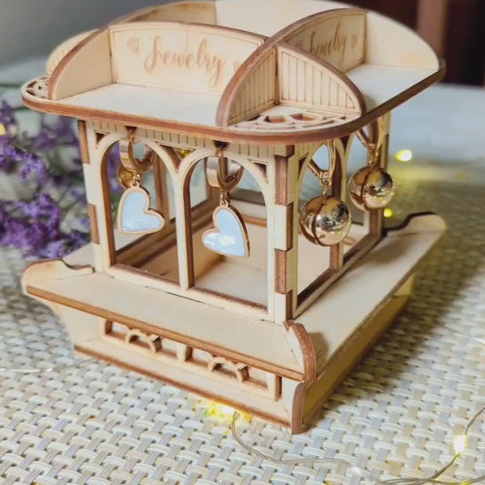 Earrings Jewelry Stand - Laser Cut File SVG & DXF