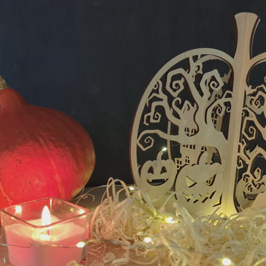 Big Halloween Pumpkin - Laser Cut File SVG & DXF