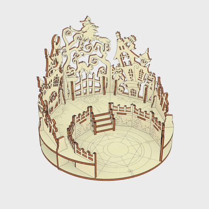 Halloween Scene (Shadow Lamp)