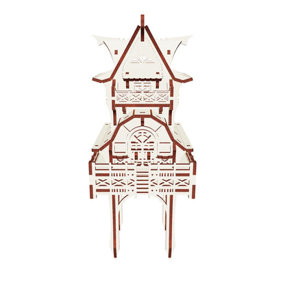 Garden Gnome House on Stakes