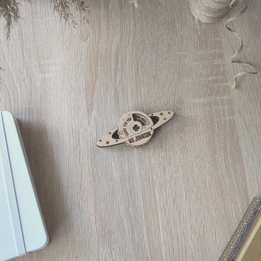 Planet - gift card for teacher