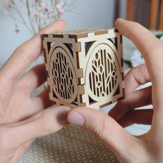 Chocolate Egg Easter Box - Laser Cut File SVG & DXF