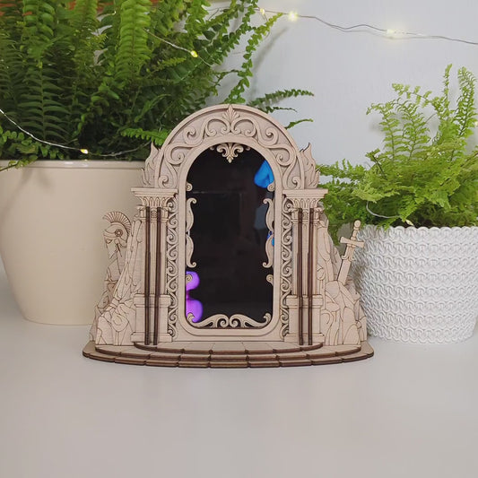Magic Mirror Phone Stand - Laser Cut File SVG & DXF